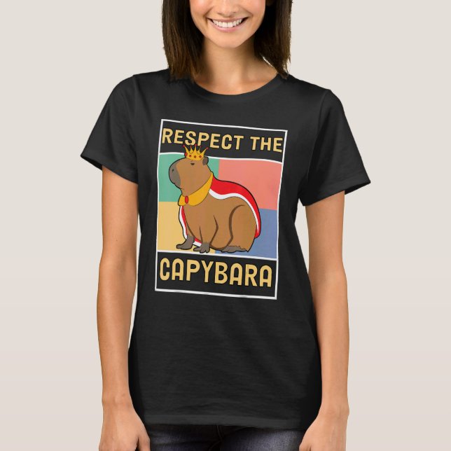 Capybara OK, jag tar upp Capybara T Shirt (Framsida)