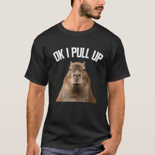 Capybara Ok, jag tar upp Rodent Capybara Women Man T Shirt