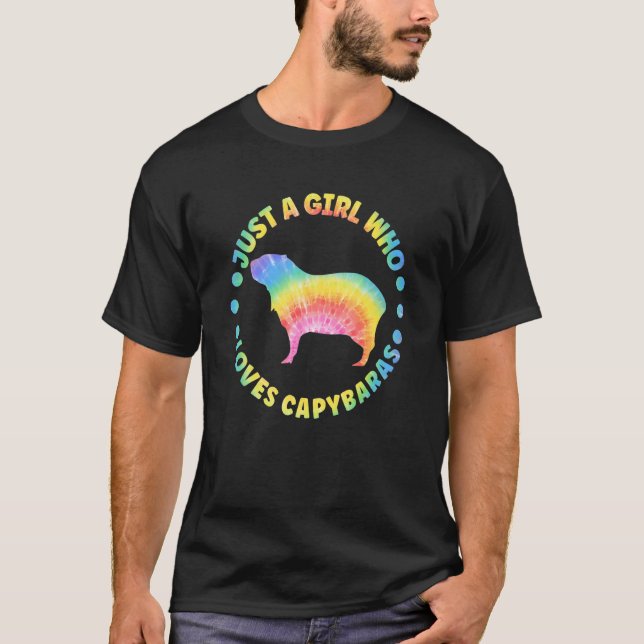 Capybara Outfit for Capybara Lovers Apparel Women  T Shirt (Framsida)
