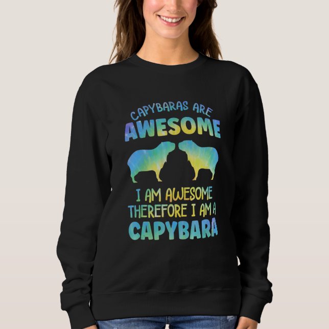 Capybara Outfit for Capybara Lovers Apparel Women  T Shirt (Framsida)