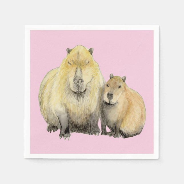 Capybara Pappersservett (Framsidan)