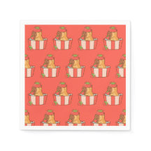 Capybara Party Napkins | Cute Animal Birday