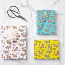 Capybara Personlig Birthday Hand-Illustrated