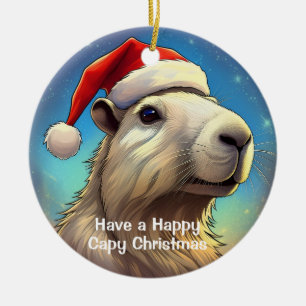 Capybara Personlig jul Ornament
