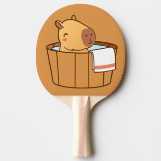 Capybara Ping Pong Paddle | Funny Animal Thmet Pingisracket
