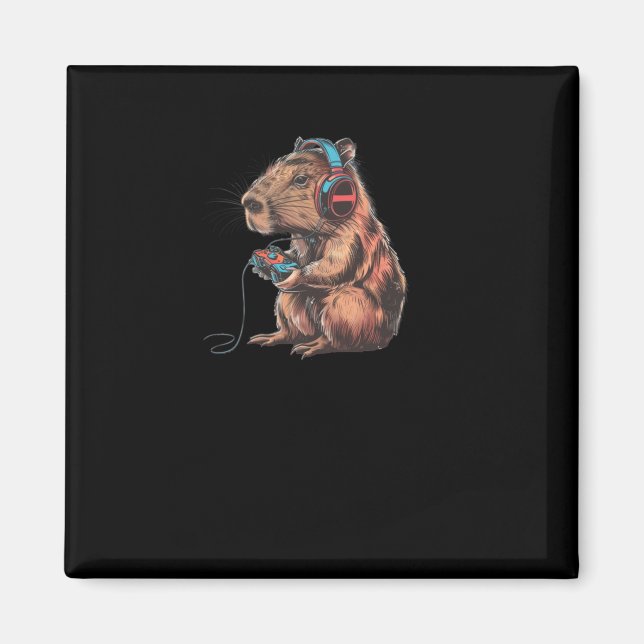 Capybara Player - fullständig nedsänkning i det Vi Magnet (Framsidan)