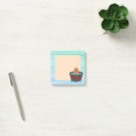 Capybara  post-it block
