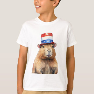 Capybara President - Roligt och unikt Djur älskare T Shirt