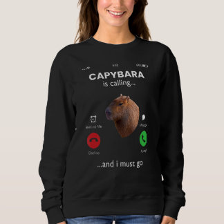 Capybara ringer och jag måste gå med Capybara T Shirt