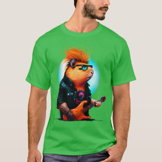 Capybara Rocker 6 T Shirt