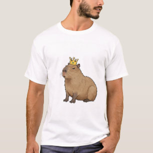 Capybara-royalitet: Chillets konung. T Shirt