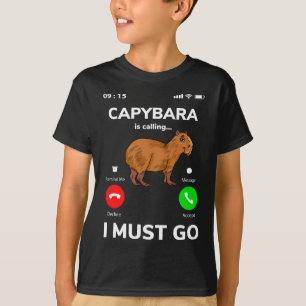 Capybara säger att jag måste gå t shirt