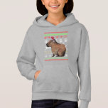 Capybara Santa-Claus Ugly jul Sweater Holida T Shirt<br><div class="desc">Capybara Santa-Claus Ugly jul Sweater Helgdag</div>