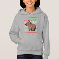 Capybara Santa-Claus Ugly jul Sweater Holida