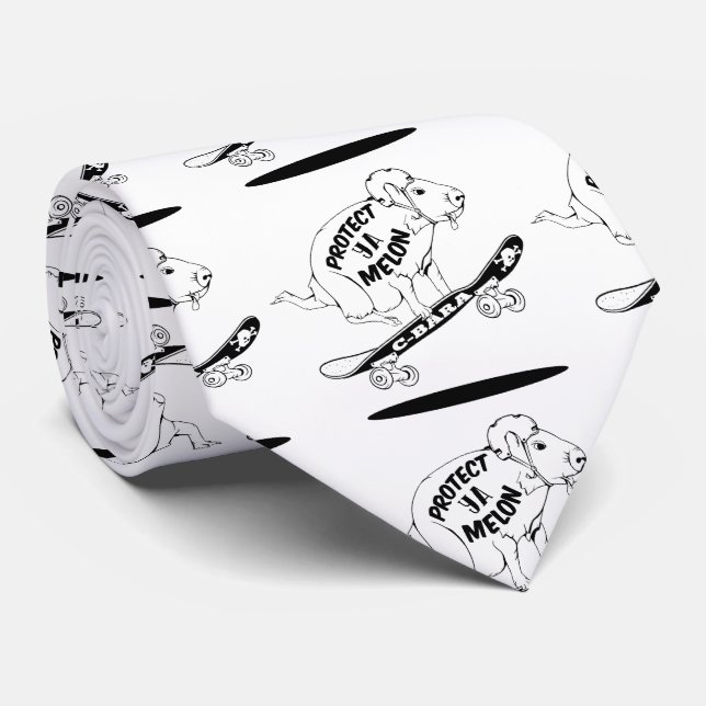 Capybara Skateboard Ollie Slips (Rullad)