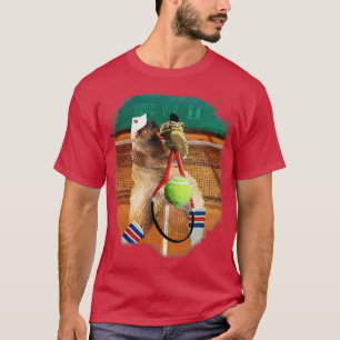 Capybara Spelar Tennis 1 T Shirt