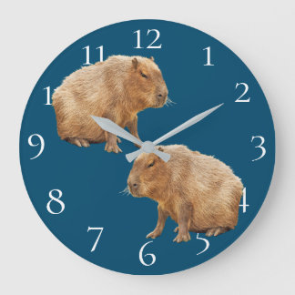 Capybara Stor Klocka