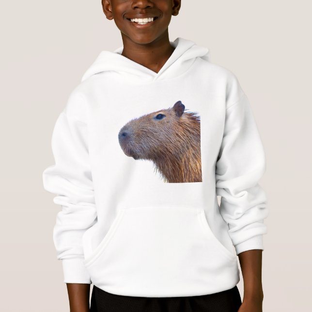 Capybara Sweatshirt T Shirt (Framsida)