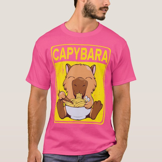 Capybara T Shirt (Framsida)