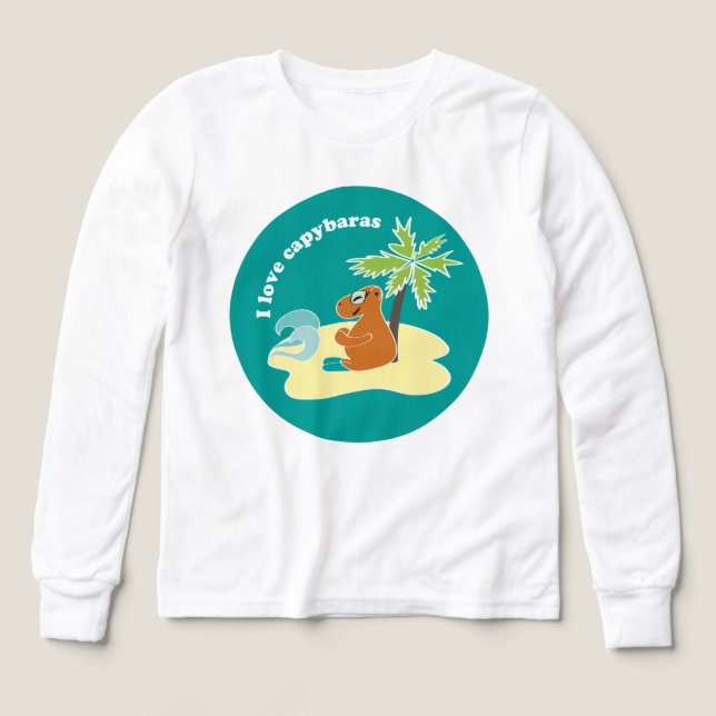 Capybara T Shirt (Design framsida)