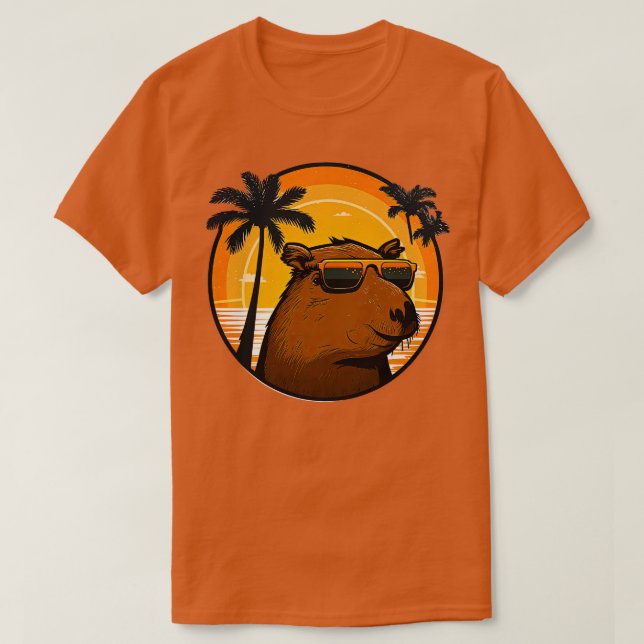 Capybara T Shirt (Design framsida)