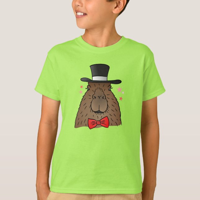 Capybara! T Shirt (Framsida)