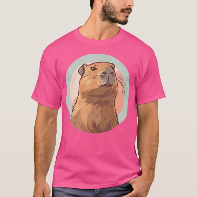 Capybara T Shirt (Framsida)