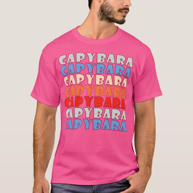 Capybara T Shirt (Framsida)
