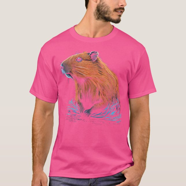 Capybara T Shirt (Framsida)