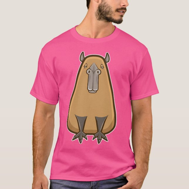 Capybara T Shirt (Framsida)