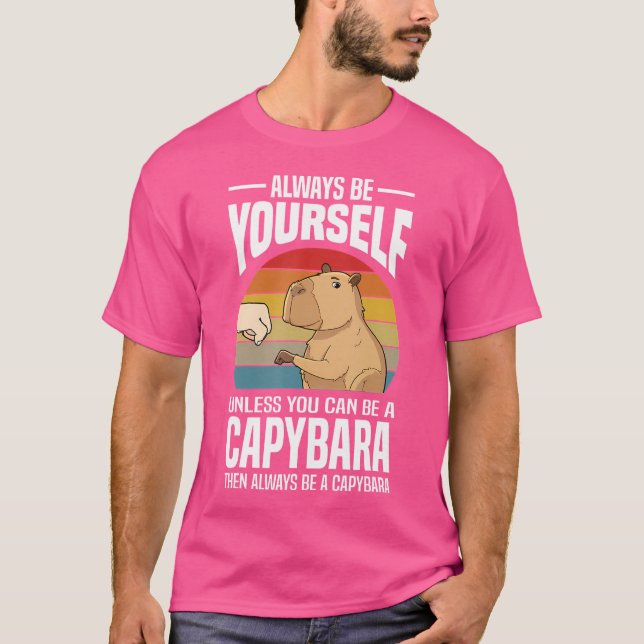 Capybara T Shirt (Framsida)