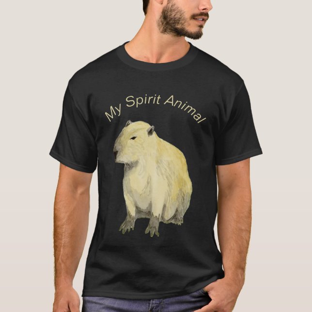 Capybara T Shirt (Framsida)