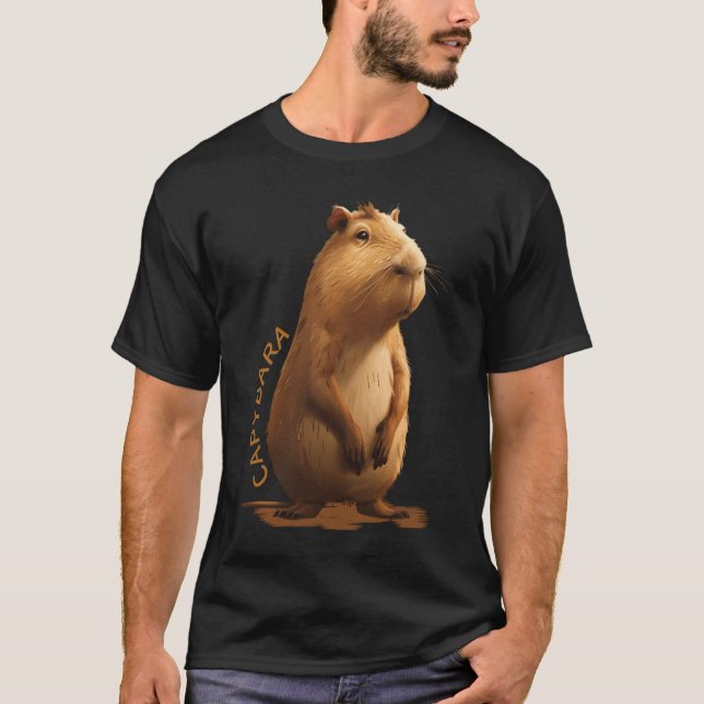 Capybara T Shirt (Framsida)