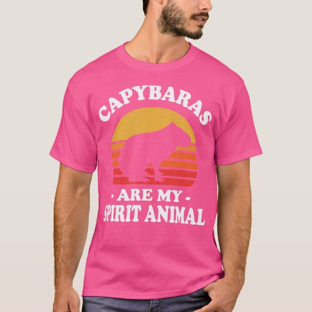 Capybara T Shirt (Framsida)