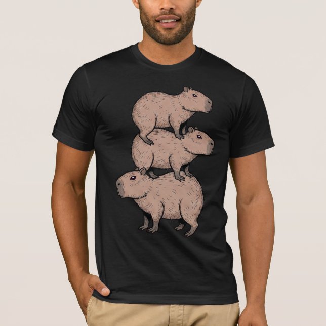 Capybara T-Shirt (Framsida)