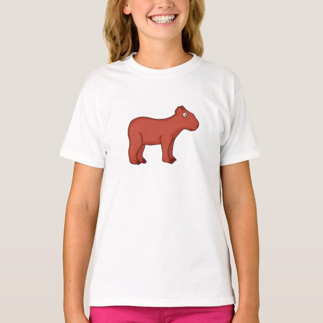 Capybara T Shirt (Framsida)