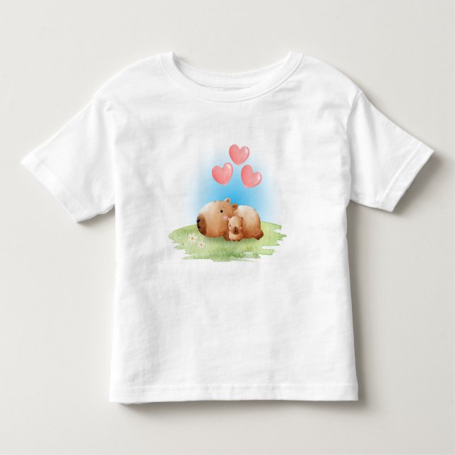 Capybara T Shirt (Framsida)