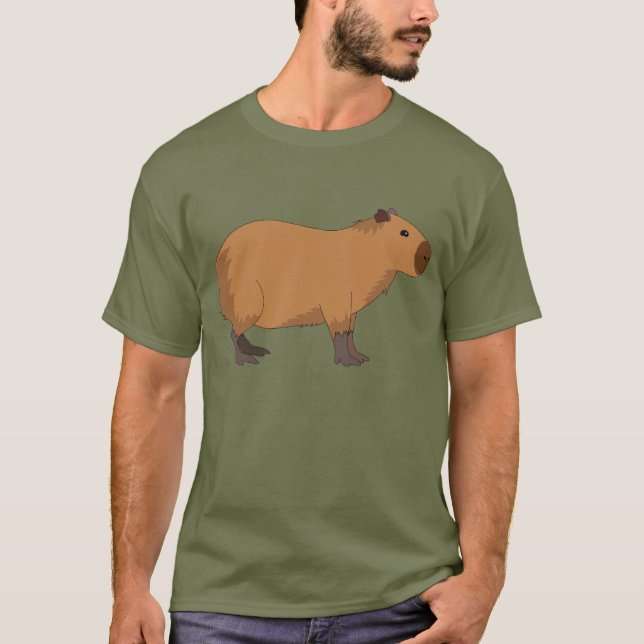 Capybara T Shirt (Framsida)