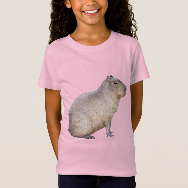 Capybara Tanktop T Shirt (Framsida)