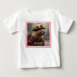 "Capybara till Räddingen: Firefighter Extraordinai T Shirt