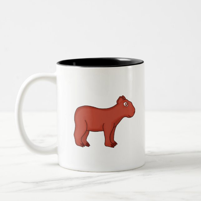 Capybara Två-Tonad Mugg (Vänster)