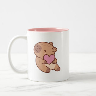 Capybara Två-Tonad Mugg