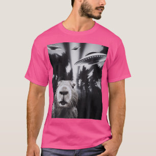 Capybara Ufo T Shirt