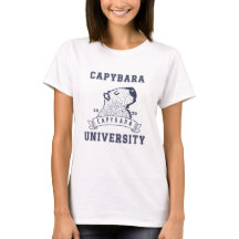 Capybara Universiteten T-Shirt