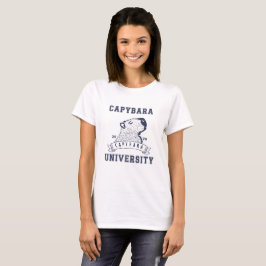 Capybara Universiteten T-Shirt