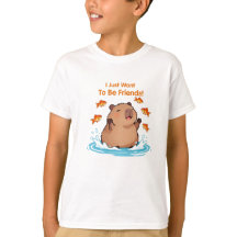 Capybara & Vänner – Sött Vänskapsdesign