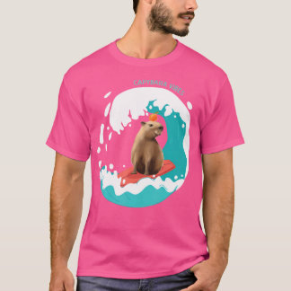 Capybara Vibes Beach Vågar Capybara Wildlife Anima T Shirt