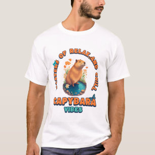 Capybara Vibes Master of Slappna and Chill T Shirt