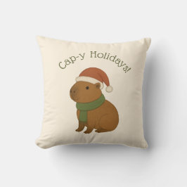 Capybara vid jul kudde