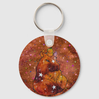 Capybara vid namn Dream Nyckelring